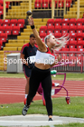 Shot putt, 2021 Northumberland, Durham and Cleveland Schools. Photo: David T. Hewitson/Sports for All Pics